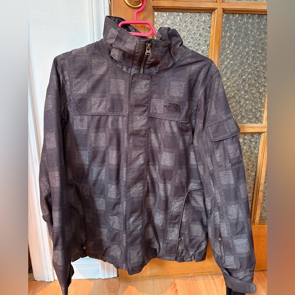 The North Face Gray Patterned Performance Jacket